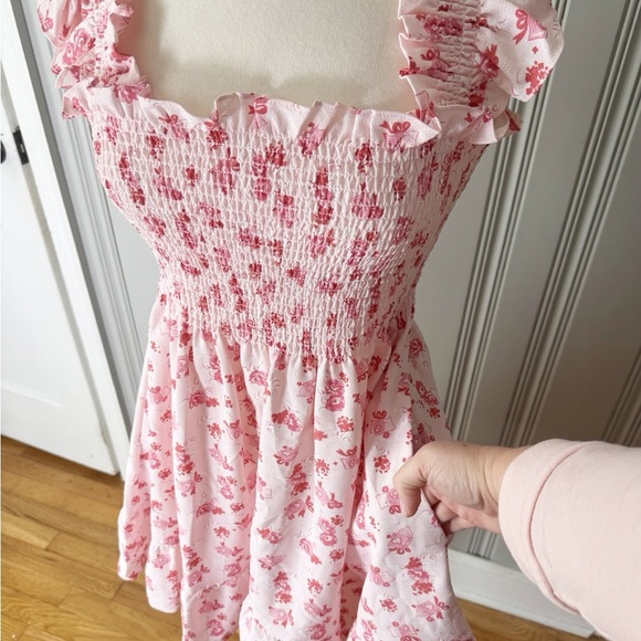 Hill House VALENTINES DAY The Crepe Elizabeth Nap Dress Capsule Love Letters - Picture 6 of 12